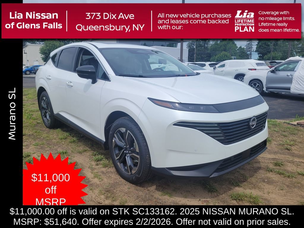 New 2025 Nissan Murano SL w/ Cargo Package
