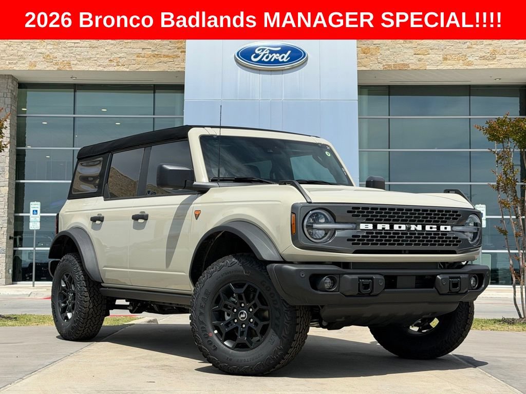 New 2026 Ford Bronco Badlands AWD/4WD image 1