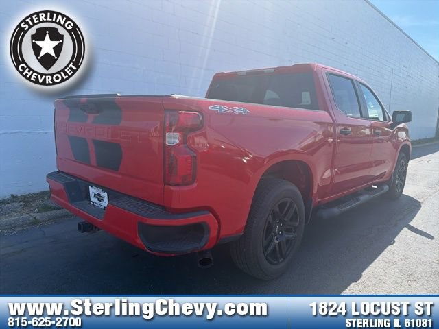 Certified 2023 Chevrolet Silverado 1500 Custom w/ Rally Edition AWD/4WD image 5