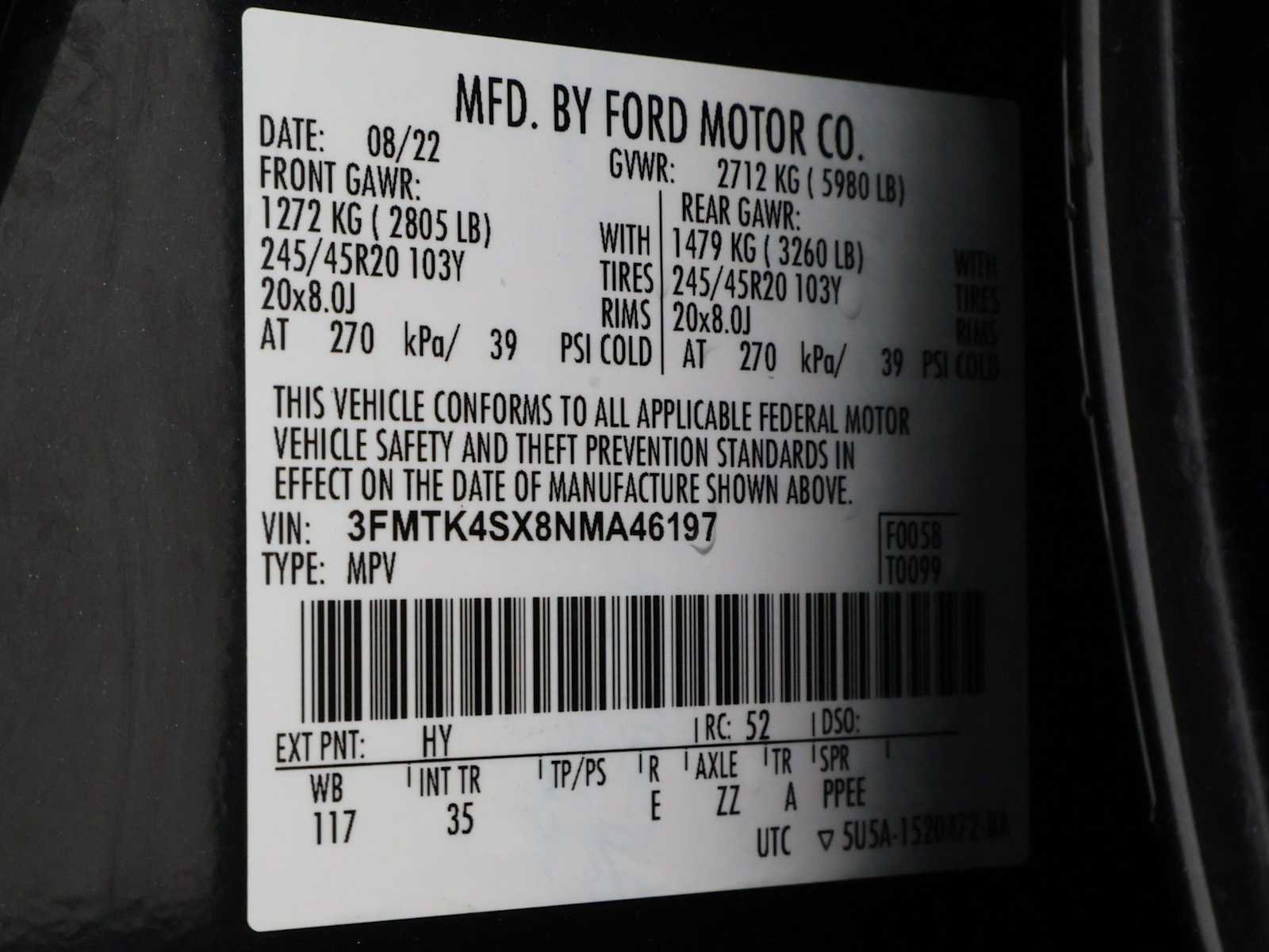 Used 2022 Ford Mustang Mach-E GT w/ GT Performance Edition AWD/4WD image 42