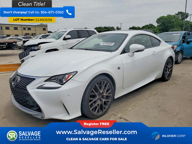 Used 2018 Lexus RC 300 F Sport RWD image 1