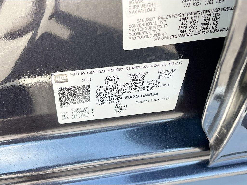 Used 2024 Chevrolet Silverado 1500 LT w/ Z71 Off-Road Package image 32