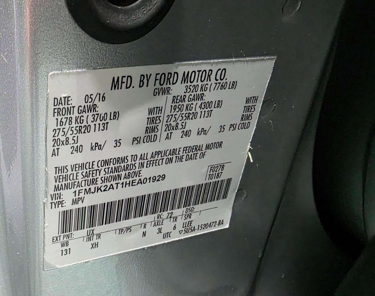 Used 2017 Ford Expedition EL Limited image 43