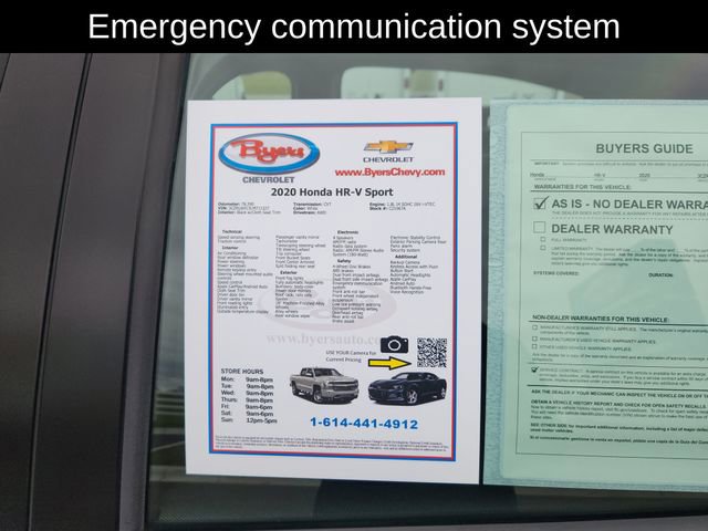 Used 2020 Honda HR-V Sport image 11