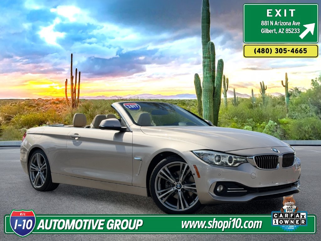 Used 2017 BMW 430i Convertible RWD image 1