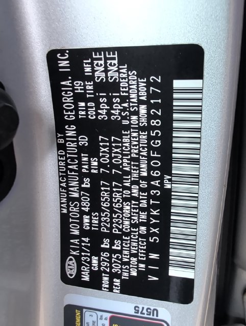 Used 2015 Kia Sorento LX FWD image 26