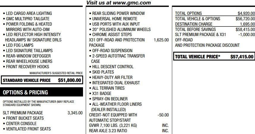 Used 2022 GMC Sierra 1500 SLT w/ SLT Premium Package AWD/4WD image 2
