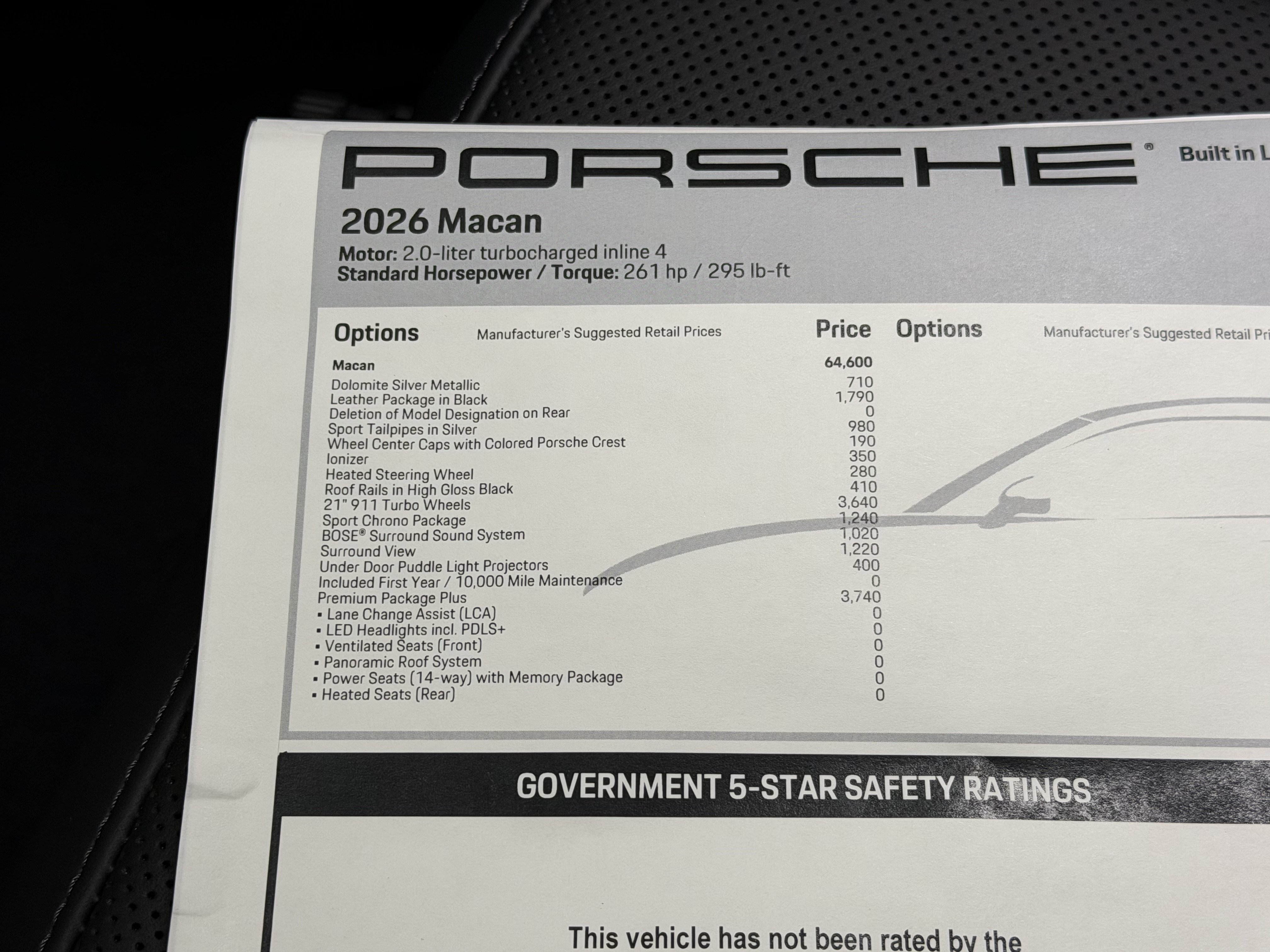 Certified 2026 Porsche Macan AWD/4WD image 58