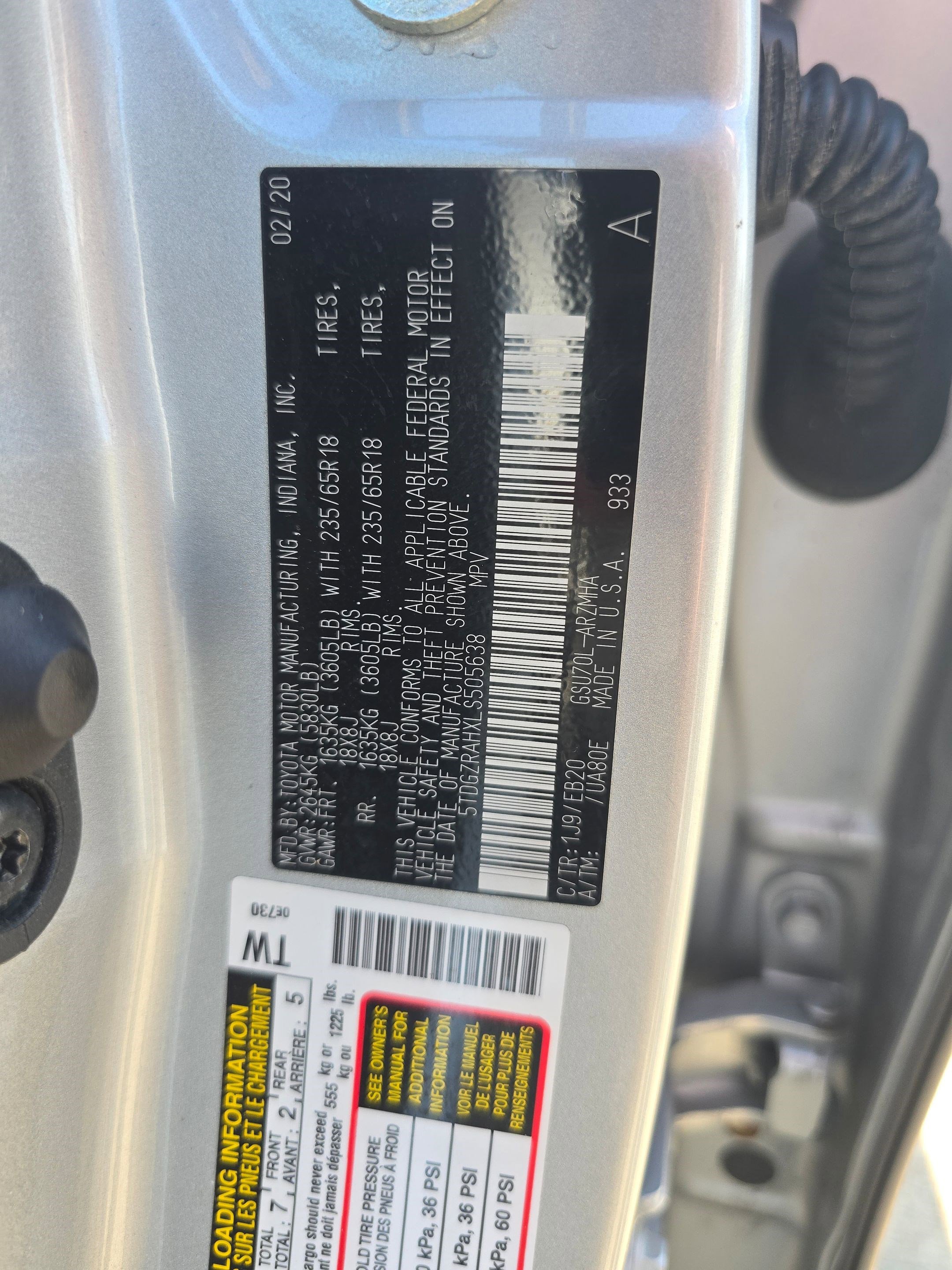 Used 2020 Toyota Highlander XLE image 20