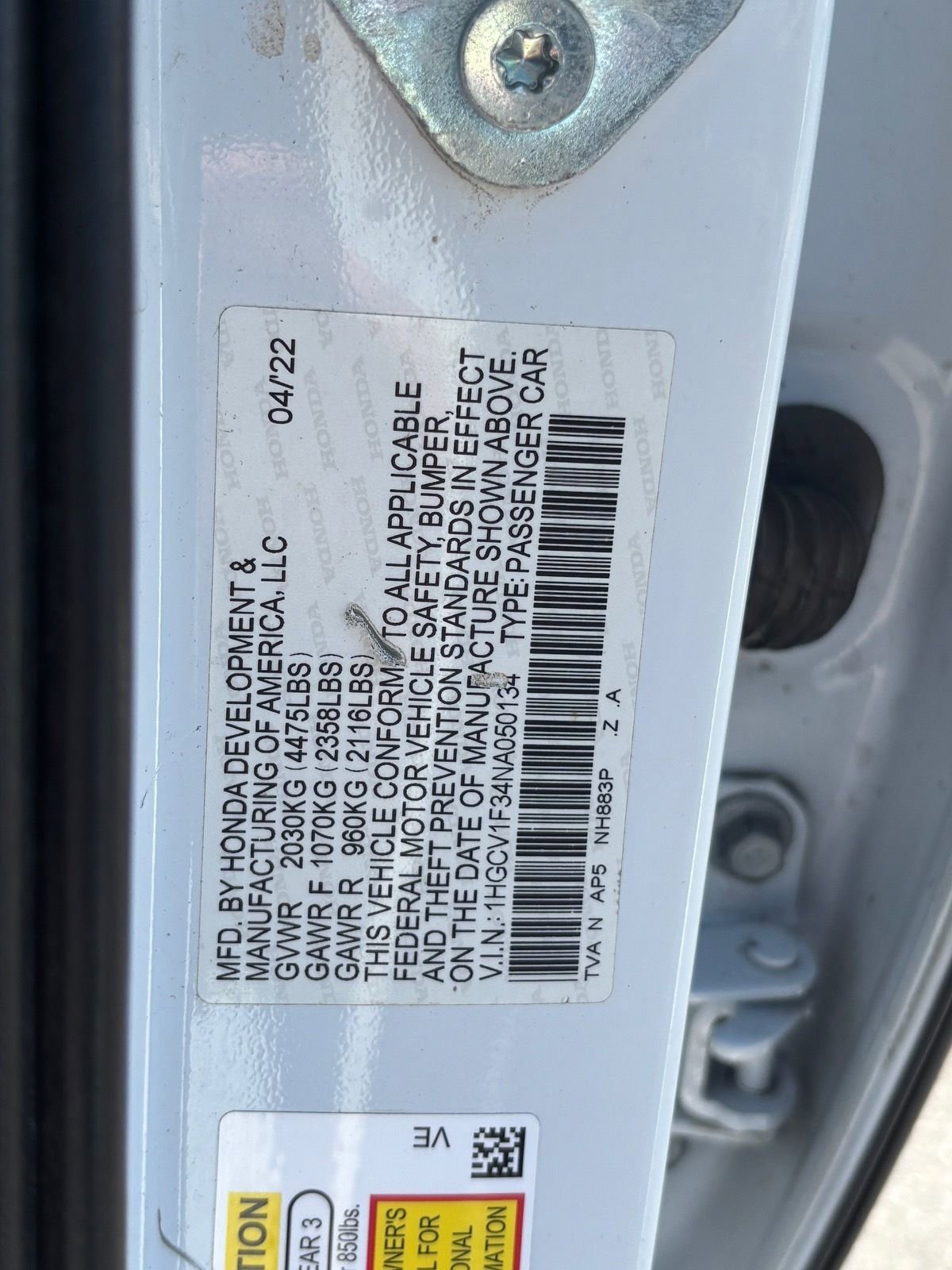 Used 2022 Honda Accord Sport image 35