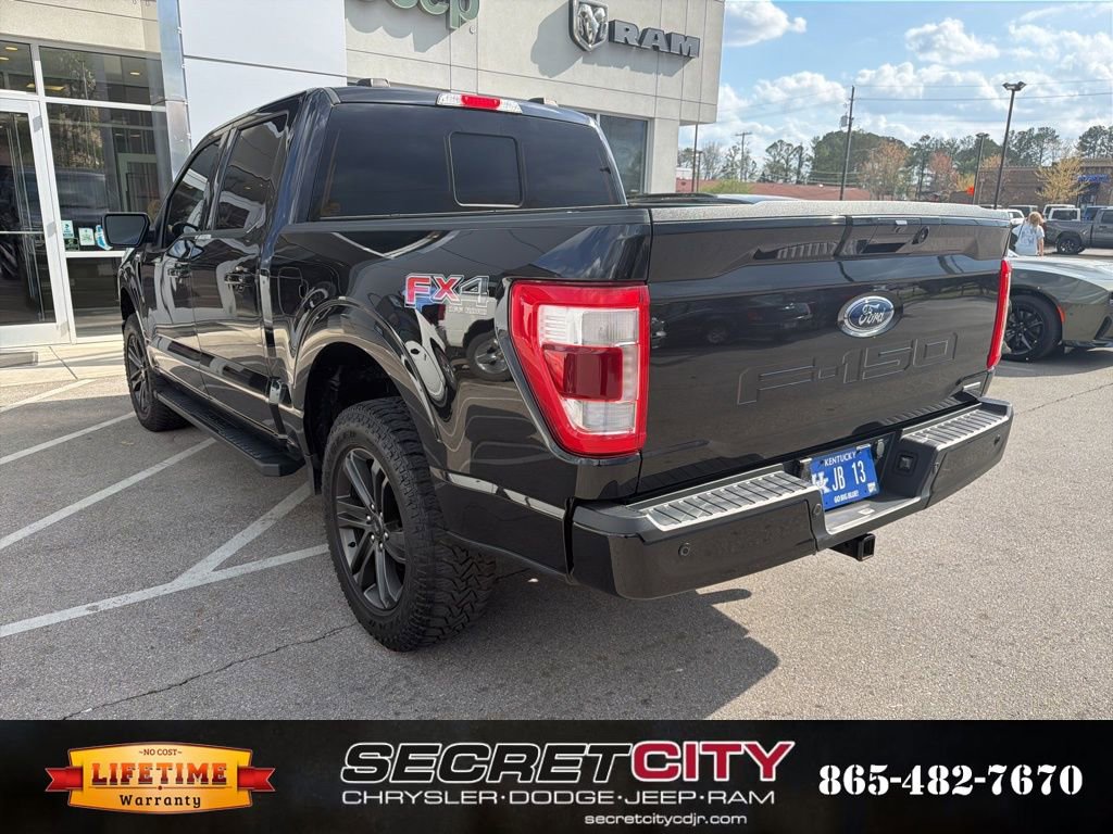 Used 2021 Ford F150 Lariat w/ Equipment Group 502A High image 3