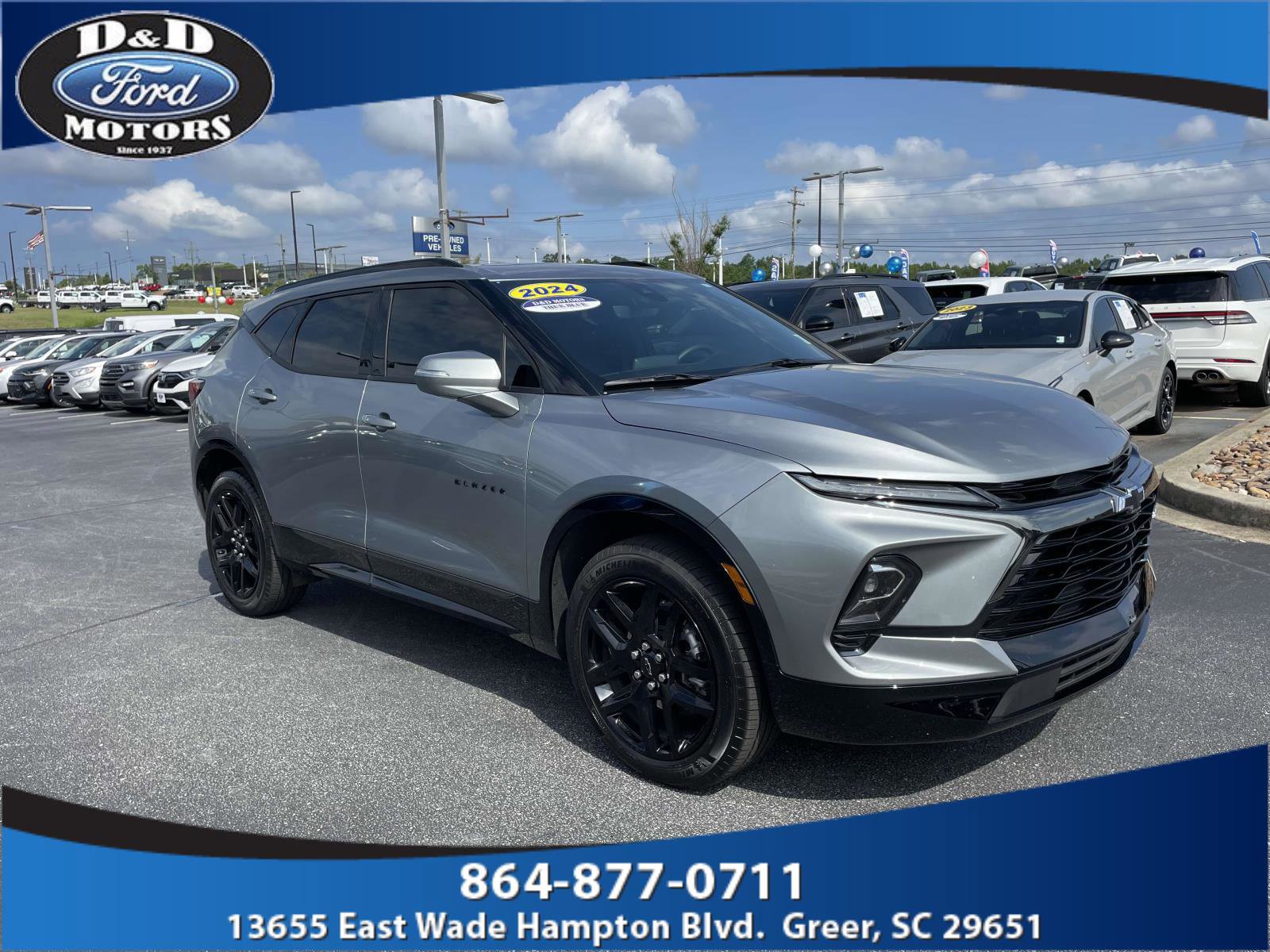 Used 2024 Chevrolet Blazer RS w/ Driver Confidence II Package