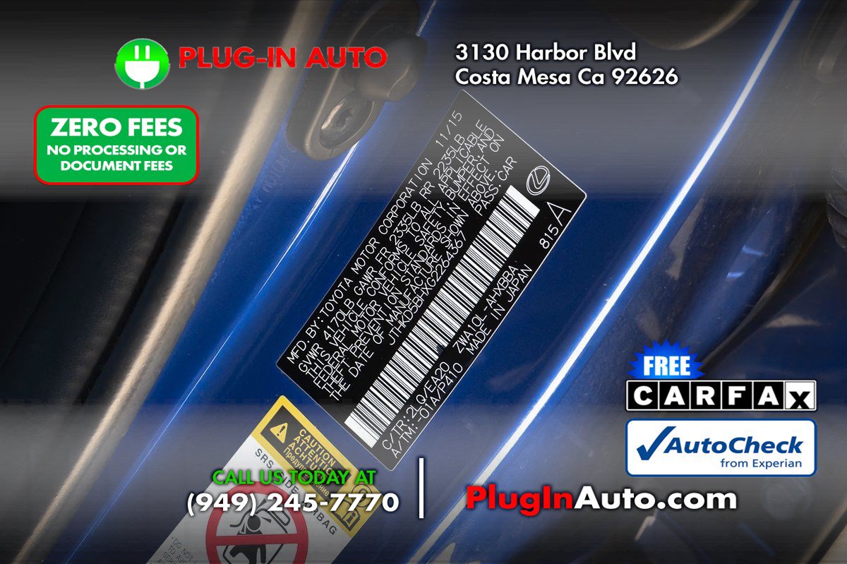 Used 2016 Lexus CT 200h w/ Navigation Package FWD image 11