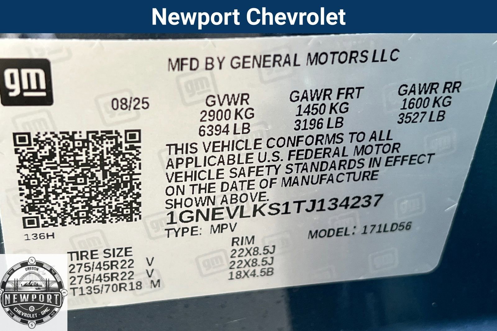 New 2026 Chevrolet Traverse RS w/ LPO, Floor Liner Package image 25