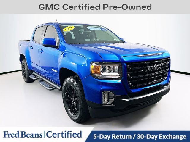 Certified 2022 GMC Canyon Elevation w/ Elevation Premium Package