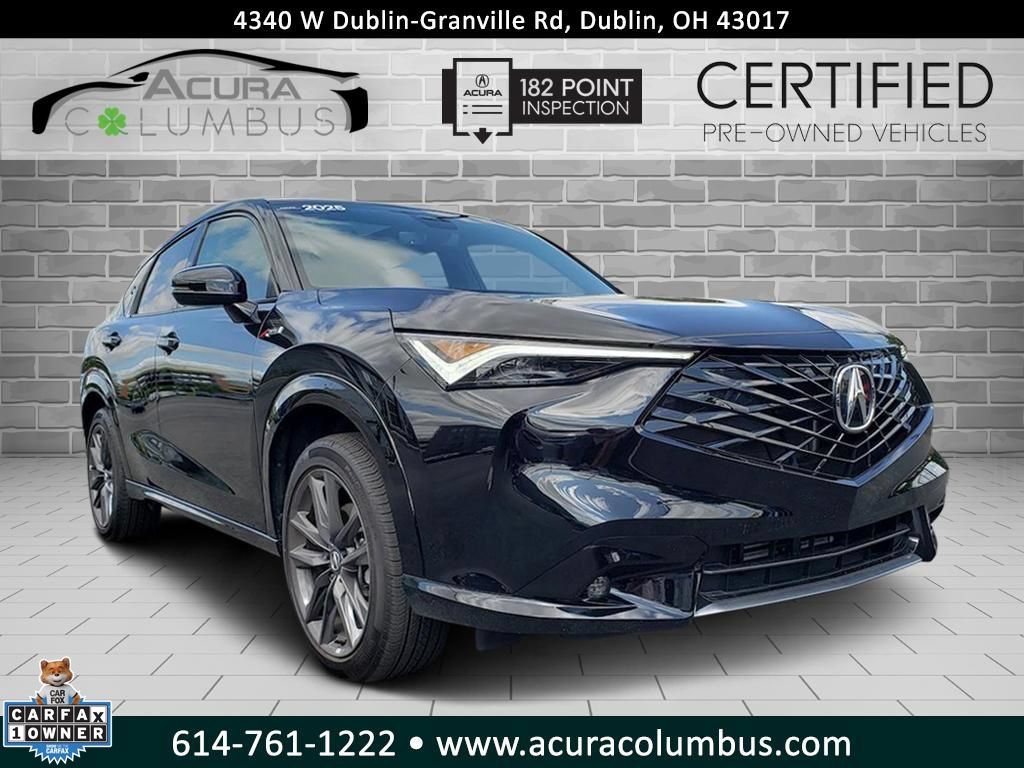 Certified 2025 Acura ADX A-Spec