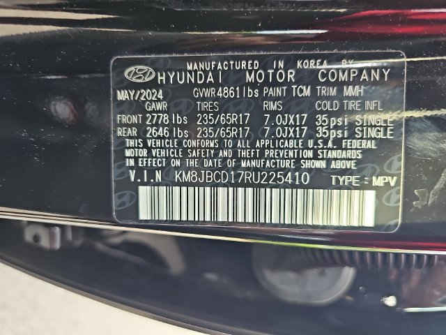 Used 2024 Hyundai Tucson Blue AWD/4WD image 30