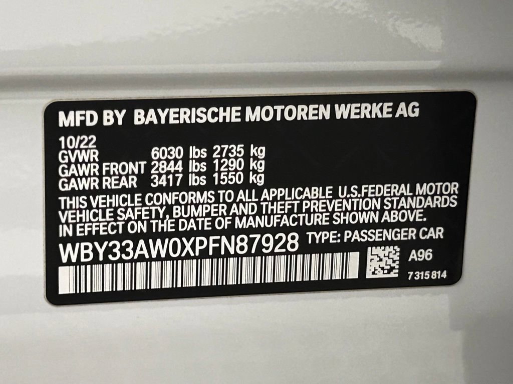 Used 2023 BMW i4 M50 AWD/4WD image 22