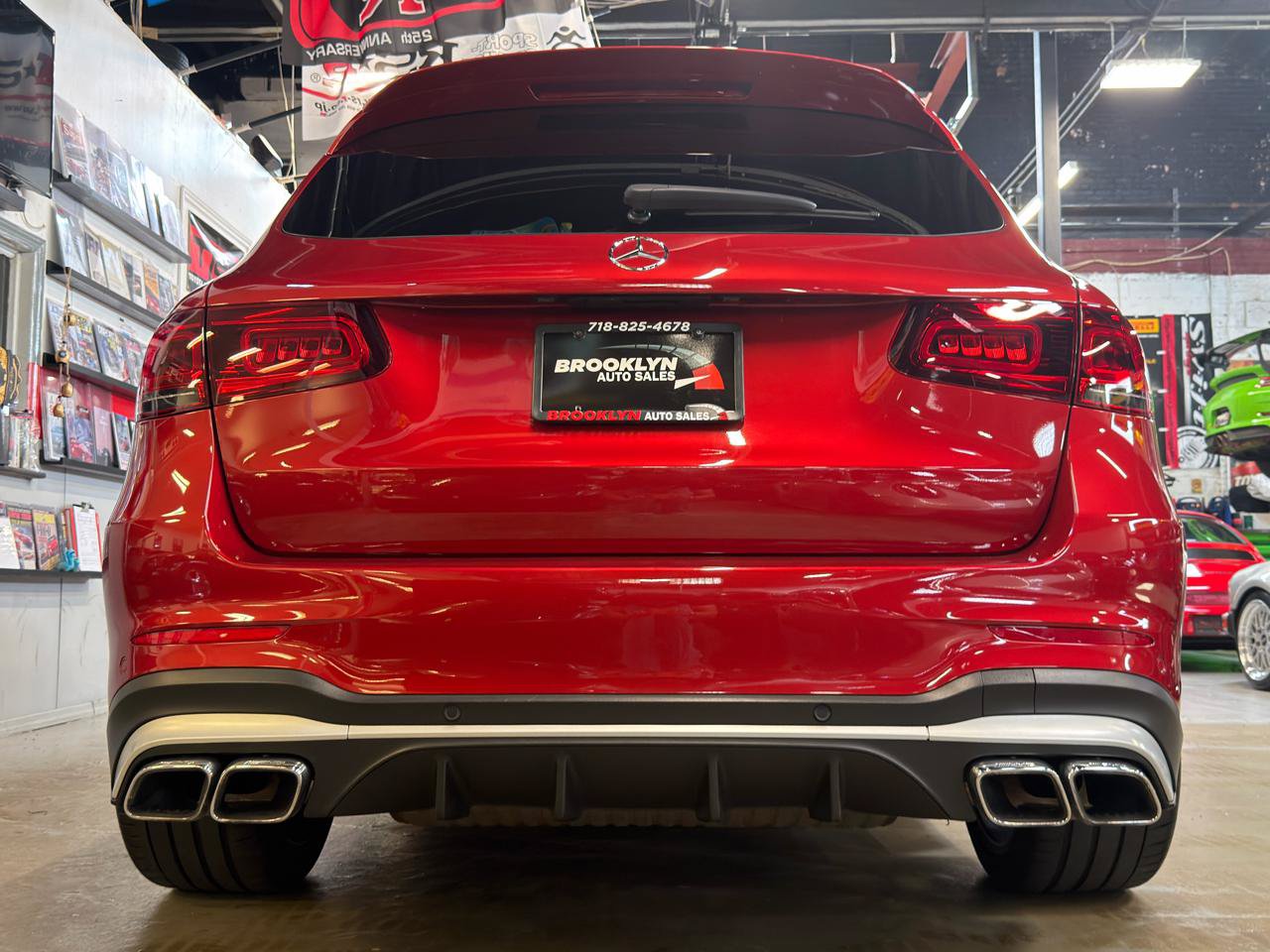 Used 2020 Mercedes-Benz GLC 63 AMG 4MATIC w/ Parking Assistance Package image 8