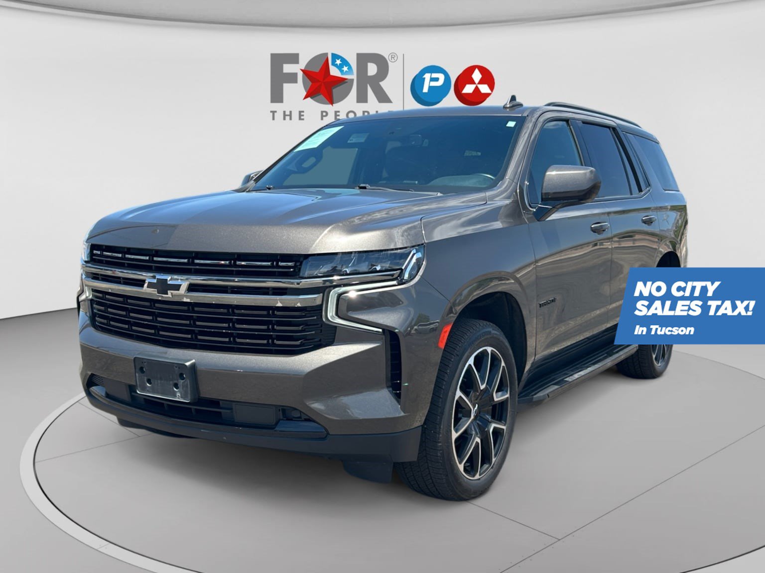 Used 2021 Chevrolet Tahoe RST w/ Rear Media and Nav Package AWD/4WD image 1