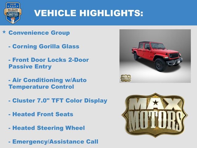 New 2024 Jeep Gladiator Sport image 33