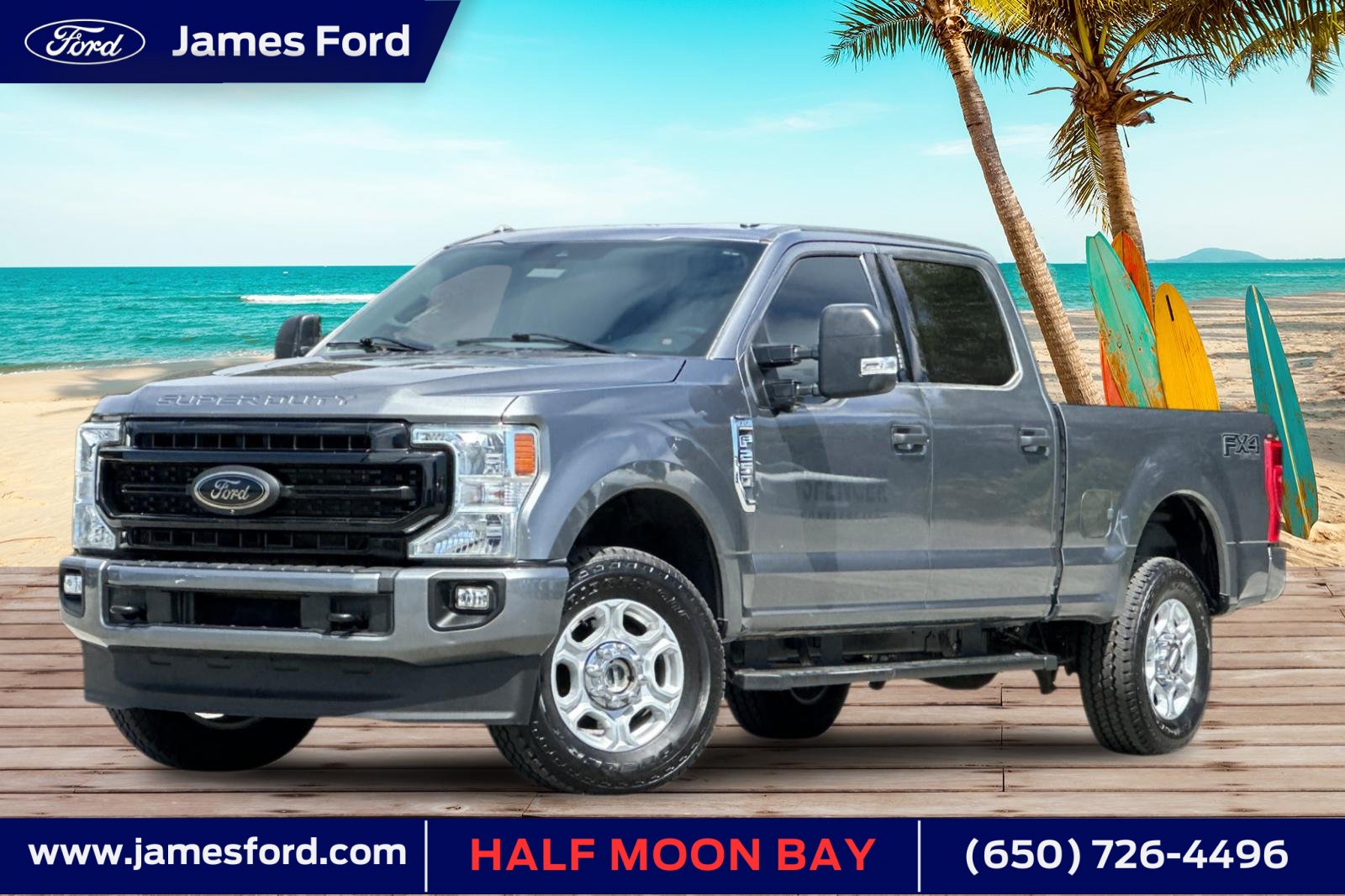 Used 2022 Ford F250 XLT w/ Black Appearance Package