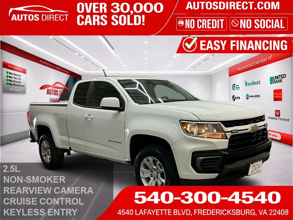 Used 2022 Chevrolet Colorado LT w/ Fleet Safety Package RWD image 1