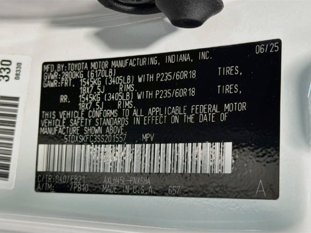 Certified 2025 Toyota Sienna XSE AWD/4WD image 27