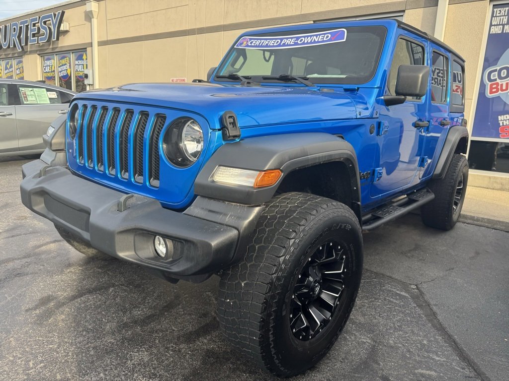 Used 2021 Jeep Wrangler Unlimited Sport image 3