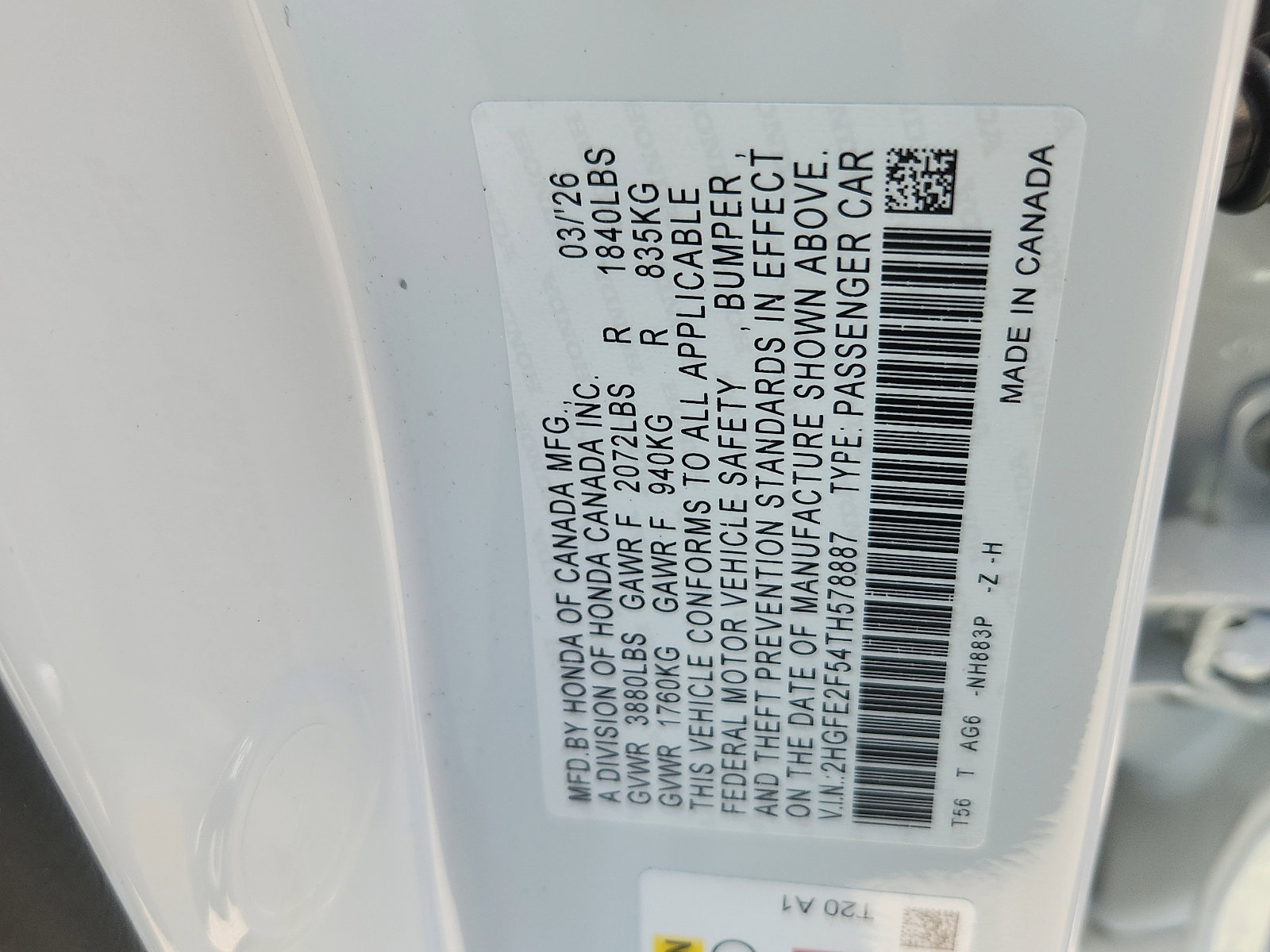 New 2026 Honda Civic Sport image 17