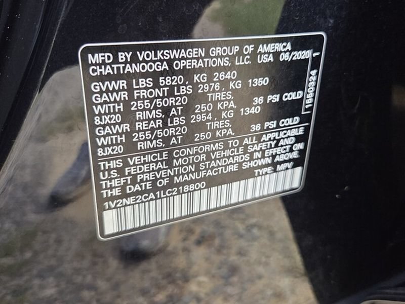 Used 2020 Volkswagen Atlas Cross Sport SEL Premium AWD/4WD image 7