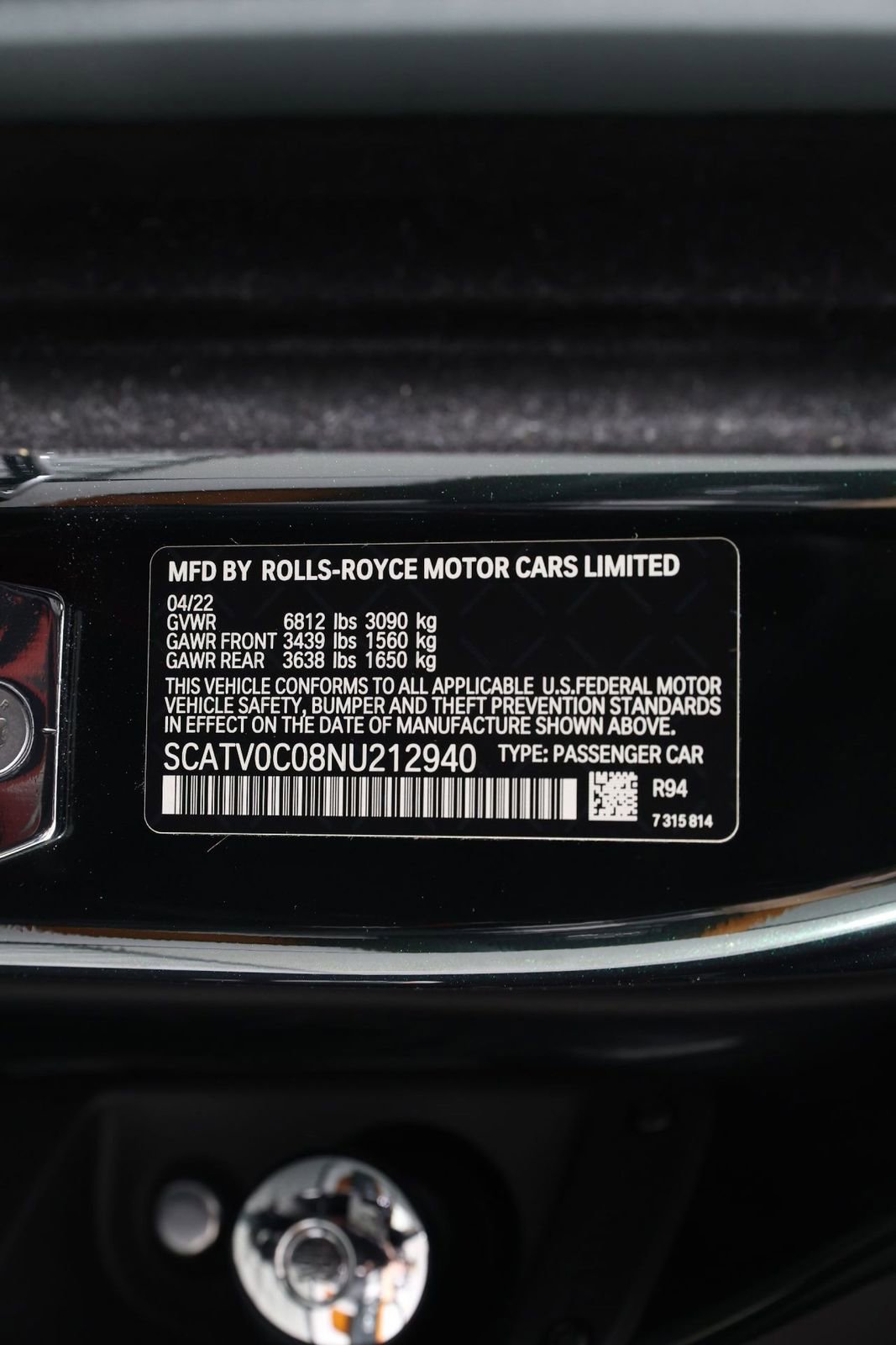 Certified 2022 Rolls-Royce Ghost AWD/4WD image 19
