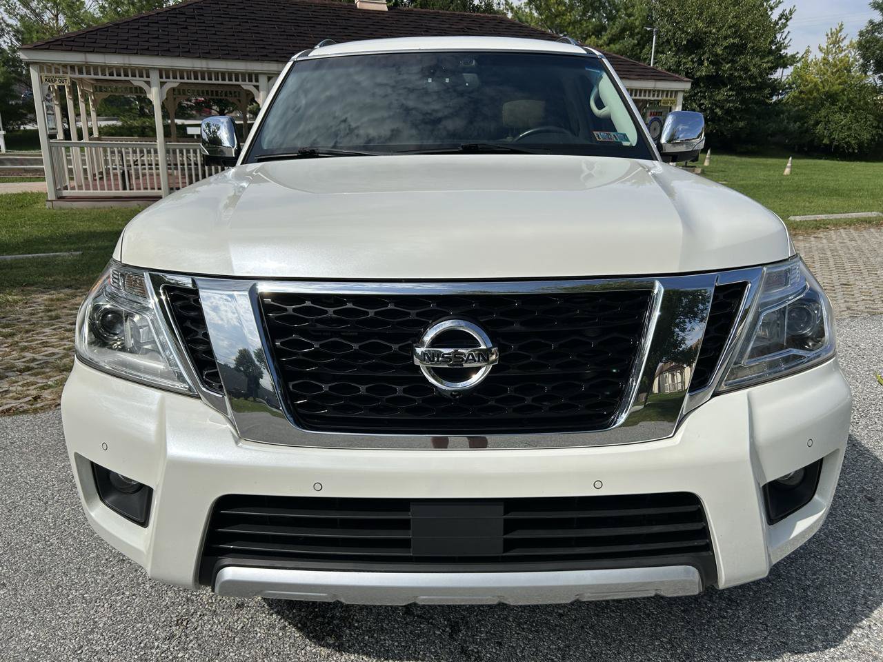 Used 2017 Nissan Armada Platinum w/ Interior Lighting Package AWD/4WD image 2