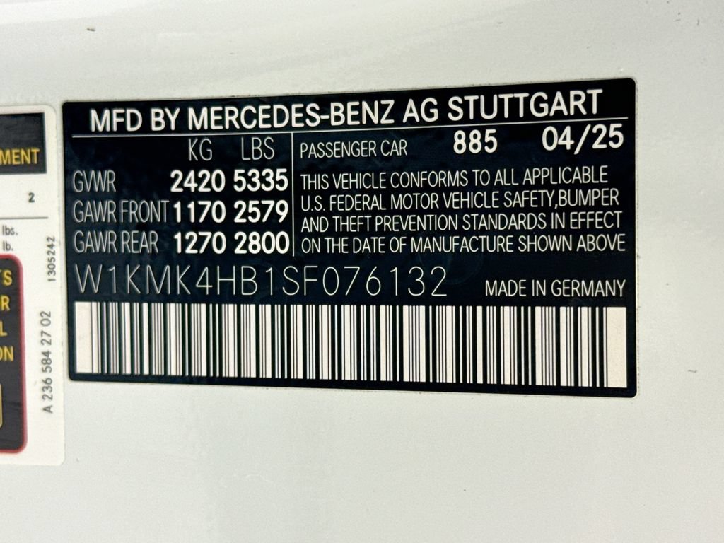 Certified 2025 Mercedes-Benz CLE 300 4MATIC Cabriolet image 31
