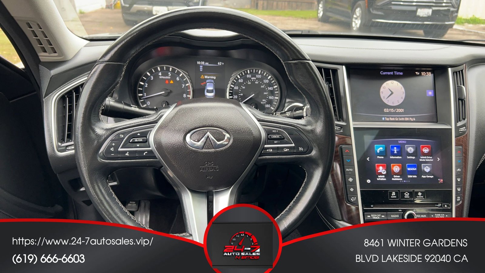 Used 2019 INFINITI Q50 Luxe AWD/4WD image 34