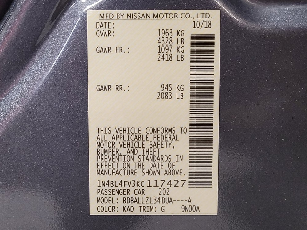Used 2019 Nissan Altima 2.5 Platinum FWD image 33