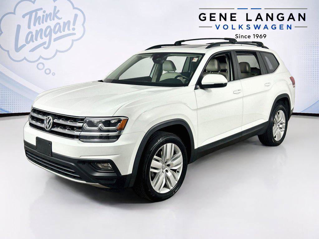 Certified 2020 Volkswagen Atlas SE w/ Panoramic Sunroof Package AWD/4WD image 1