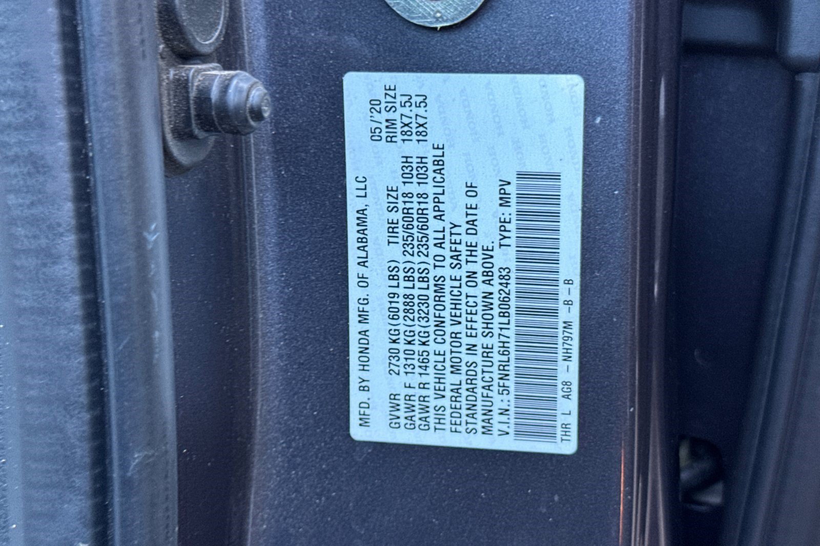 Used 2020 Honda Odyssey EX-L image 26