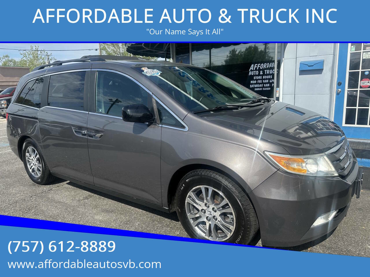 Used 2012 Honda Odyssey EX-L