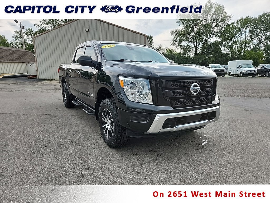 Used 2021 Nissan Titan SV w/ Accessory Utility Package AWD/4WD image 1