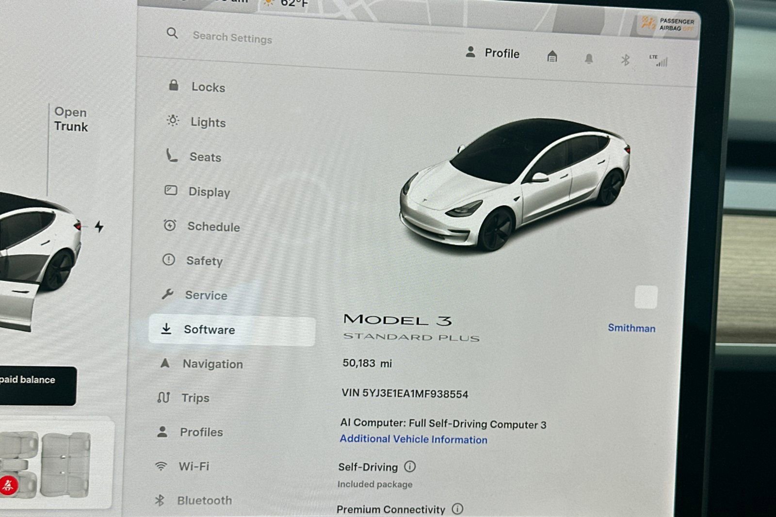 Used 2021 Tesla Model 3 Standard Range Plus RWD image 23