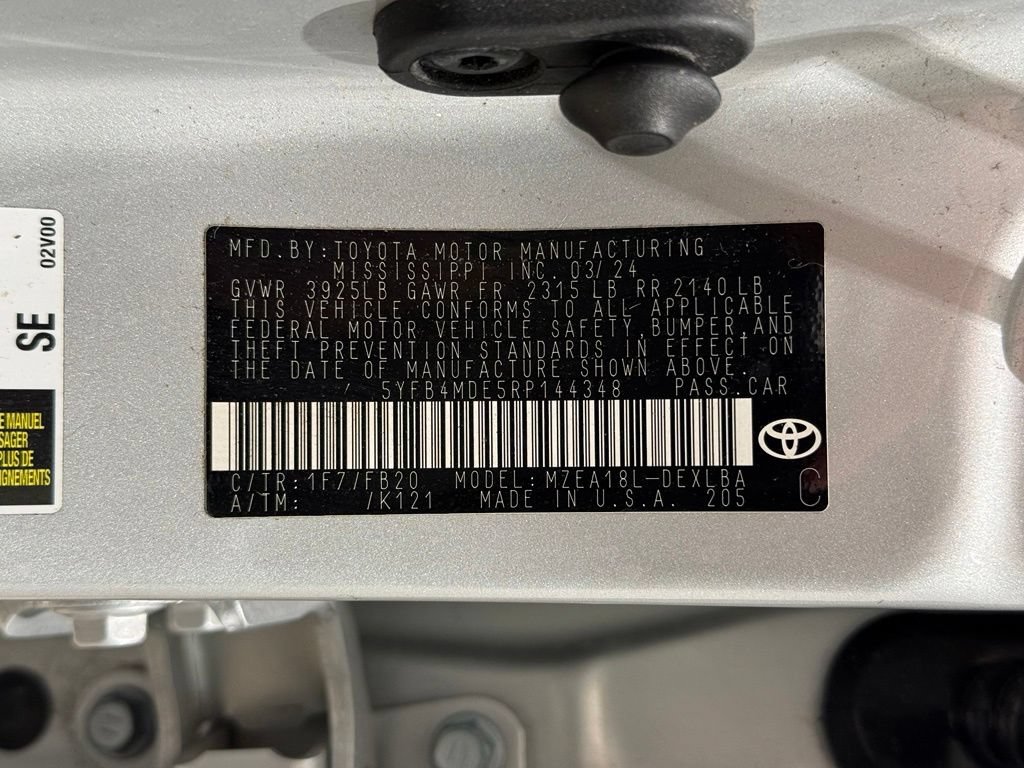 Certified 2024 Toyota Corolla LE FWD image 27