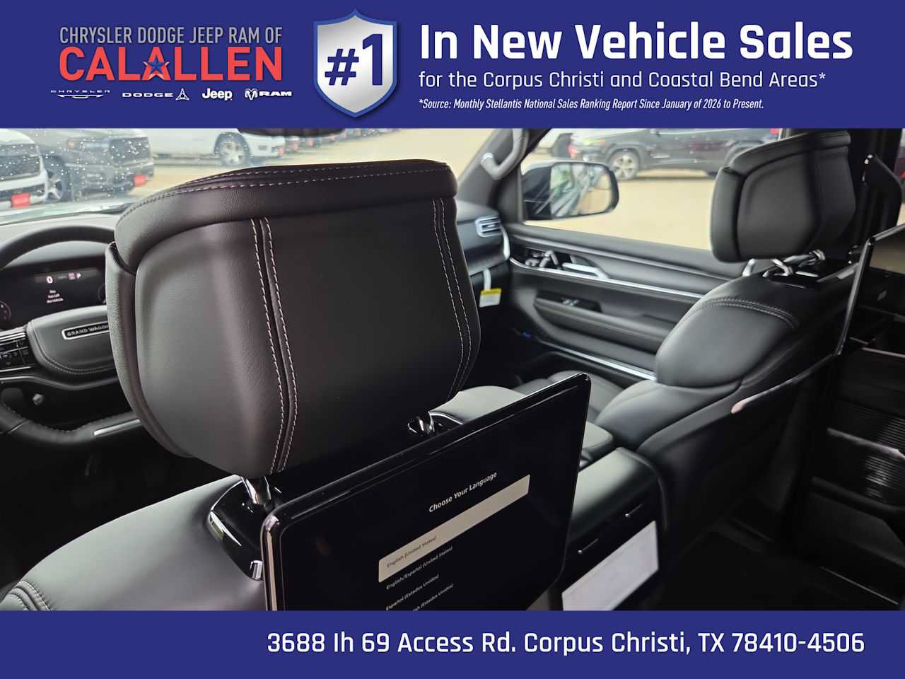 New 2026 Jeep Grand Wagoneer Summit w/ Rear Seat Video Group I AWD/4WD image 20