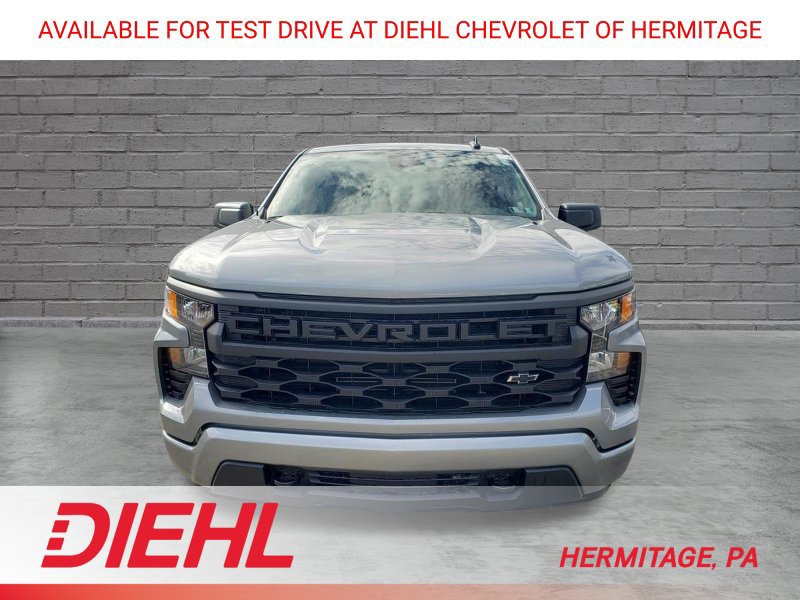 New 2026 Chevrolet Silverado 1500 Custom w/ Turbomax Blackout Package AWD/4WD image 2