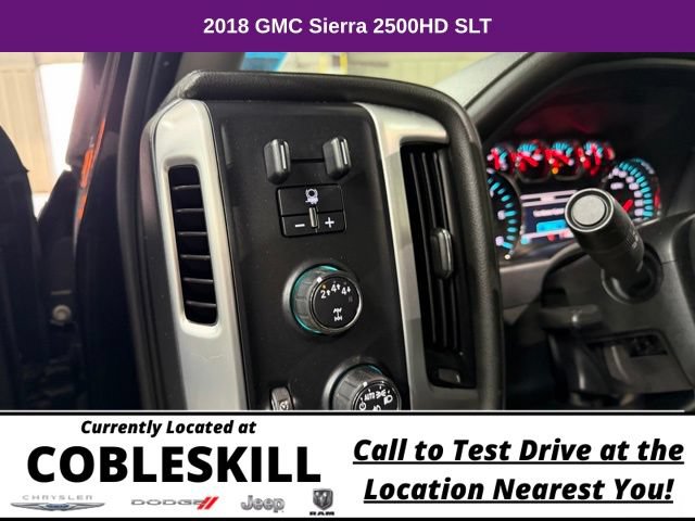 Used 2018 GMC Sierra 2500 SLT w/ Snow Plow Prep Package AWD/4WD image 16