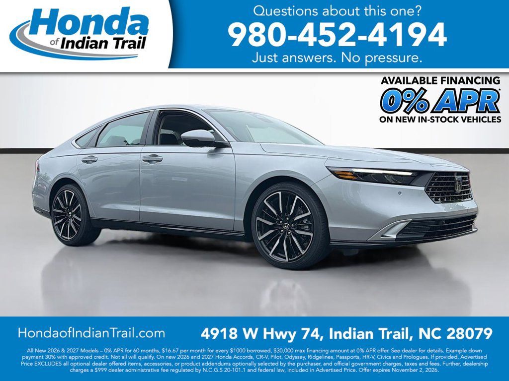 New 2026 Honda Accord Touring
