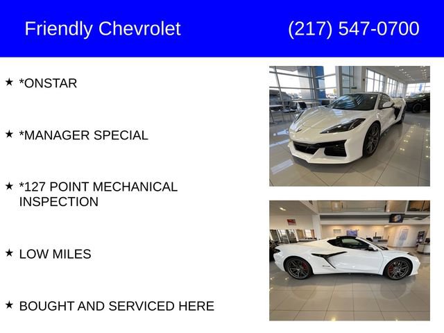 Used 2025 Chevrolet Corvette Z06 w/ Battery Protection Package image 12