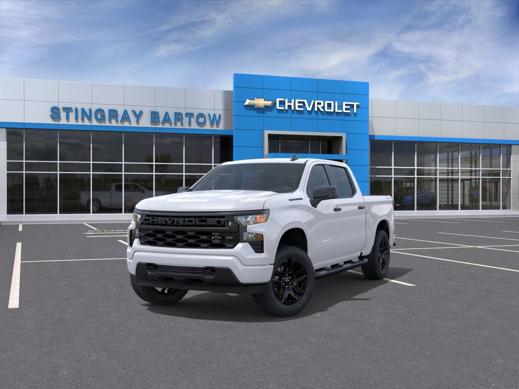 New 2026 Chevrolet Silverado 1500 Custom w/ Turbomax Blackout Package AWD/4WD image 10