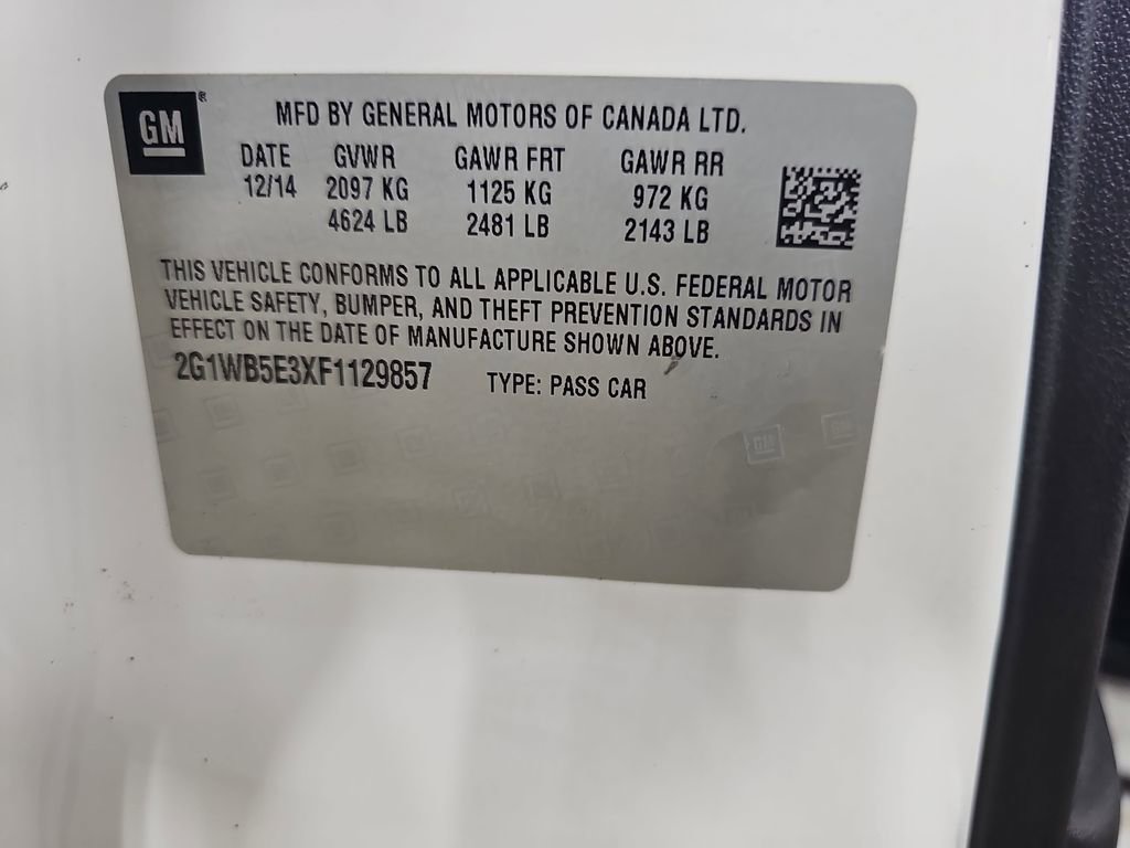 Used 2015 Chevrolet Impala LT w/ LT Sunroof Package image 40