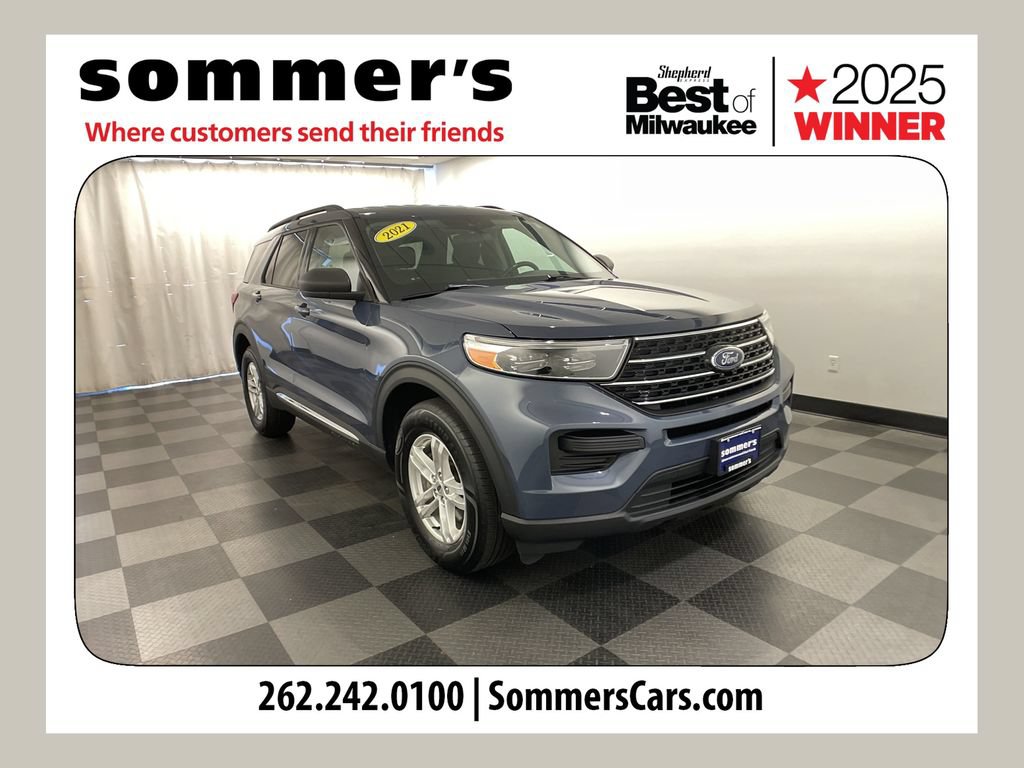 Used 2021 Ford Explorer XLT w/ Class III Trailer Tow Package